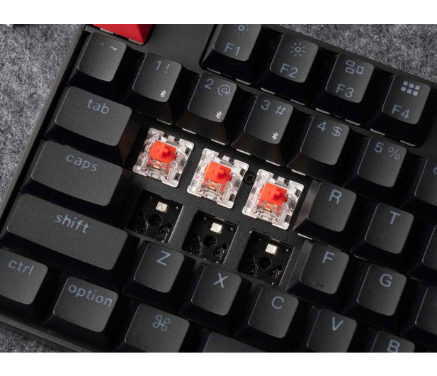 Keychron K10X Custom Mechanical SuperSwitch Red HS  RGB  Alu FullSize - 1507471 - zdjęcie 5